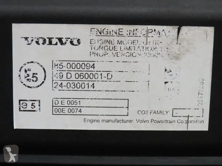 Pièces poids lourds Volvo 23639097 Motor...
