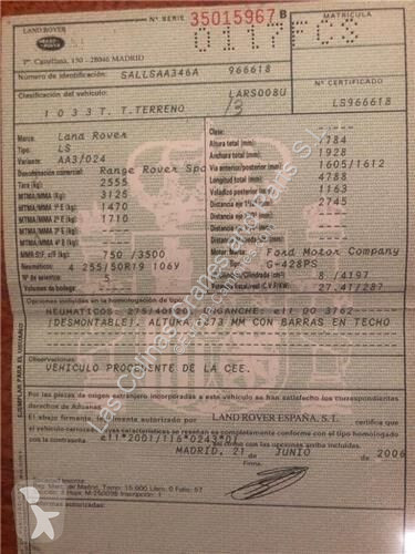 قطع غيار الآليات الثقيلة Land Rover Moteur...