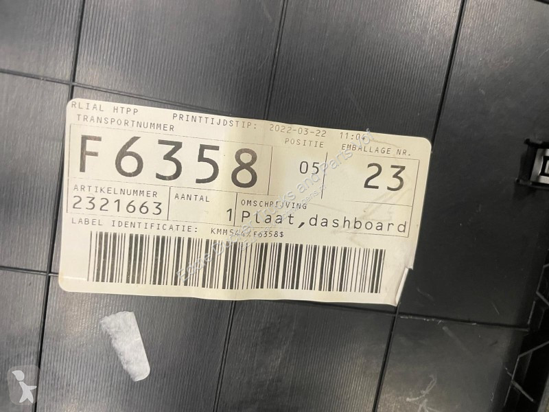 Запчасти для грузовика DAF 2321663 DASHBOARD...
