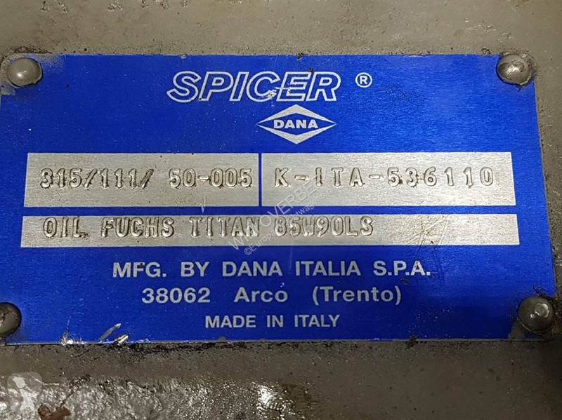 قطع غيار الآليات الثقيلة Atlas 65-Spicer Dana...