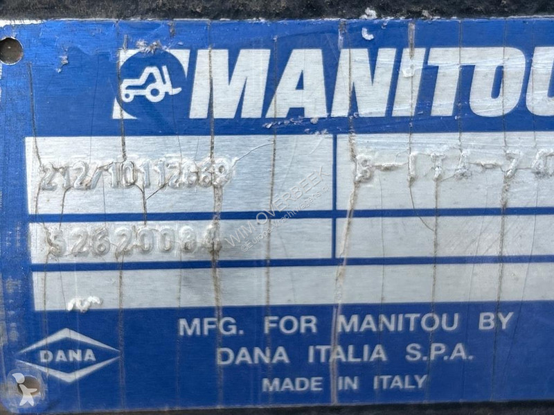 قطع غيار الآليات الثقيلة Manitou...