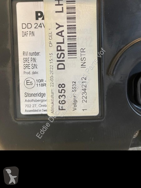 قطع غيار الآليات الثقيلة DAF 2234212 DIGITAAL...