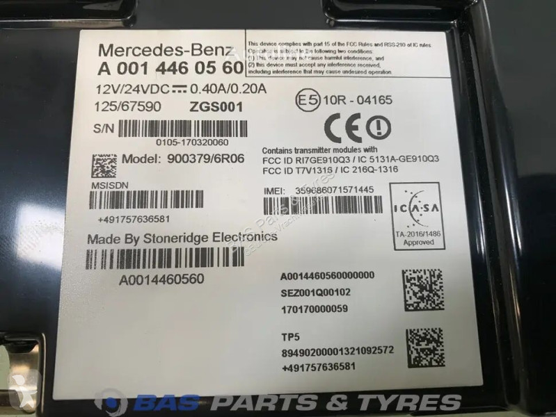 Teherautó-alkatrészek Mercedes Telematics Mercedes