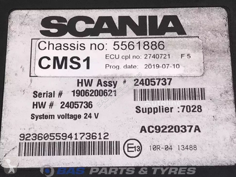 قطع غيار الآليات الثقيلة Scania ECU CMS