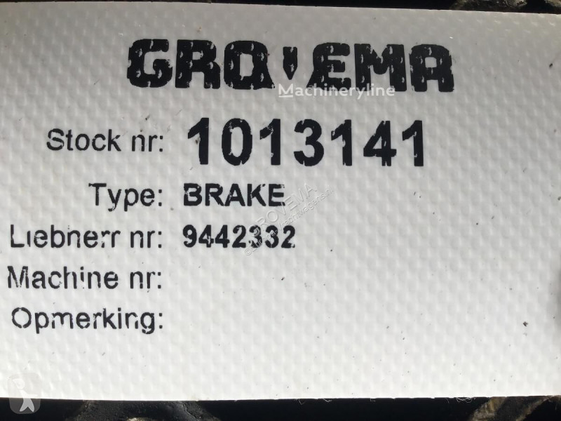 قطع غيار الآليات الثقيلة Liebherr Brake Housing