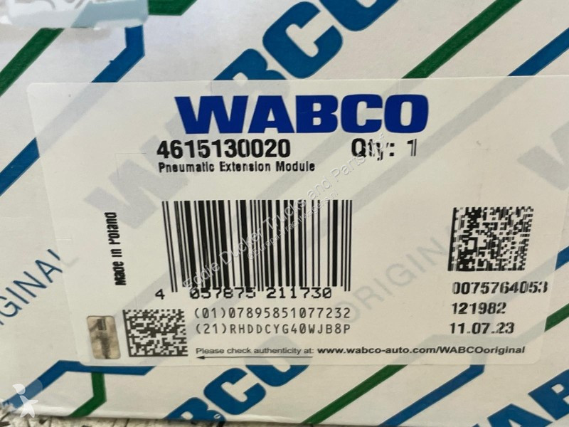 قطع غيار الآليات الثقيلة  4615130020 WABCO PEM...