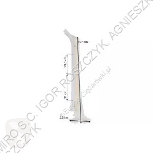 قطع غيار الآليات الثقيلة MAN Panneau d'angle de...