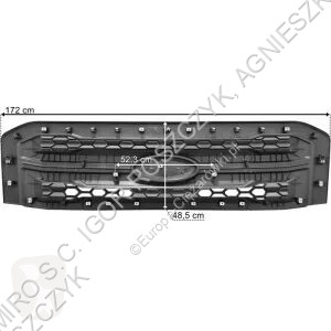 قطع غيار الآليات الثقيلة Ford Calandre GRILLE...