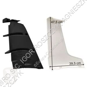 قطع غيار الآليات الثقيلة MAN Panneau d'angle de...
