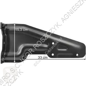قطع غيار الآليات الثقيلة DAF Fixations BUMPER...