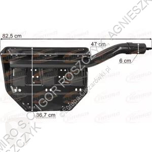 قطع غيار الآليات الثقيلة Scania Fixations REAR...