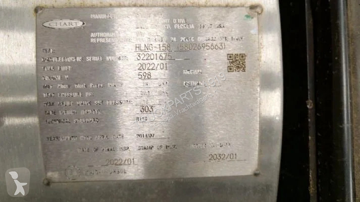 قطع غيار الآليات الثقيلة Iveco Fuel System LNG...