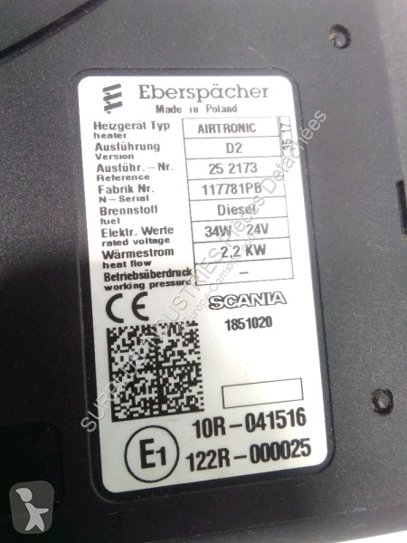 قطع غيار الآليات الثقيلة Scania R 450