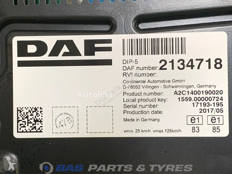 Запчасти для грузовика DAF
