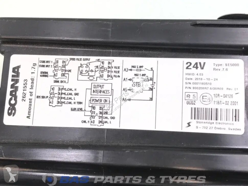 قطع غيار الآليات الثقيلة Scania Tachograph