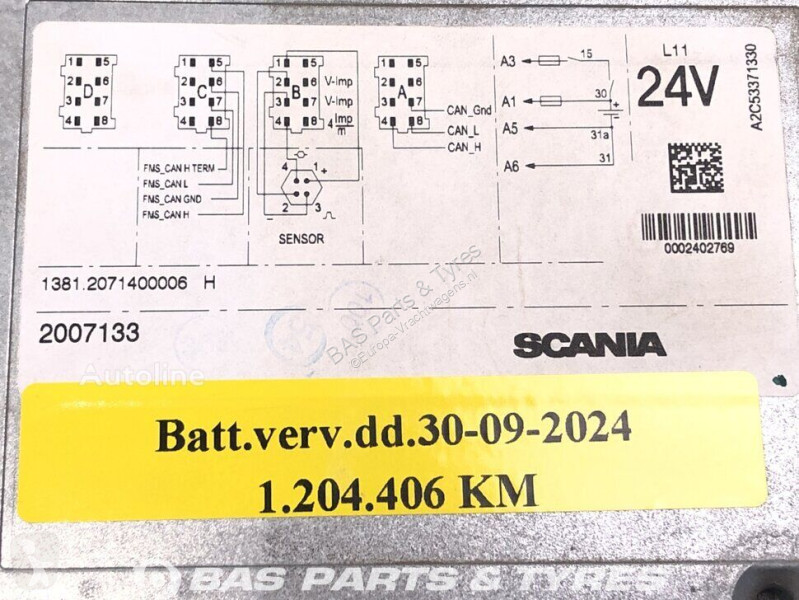 قطع غيار الآليات الثقيلة Scania Tachograph