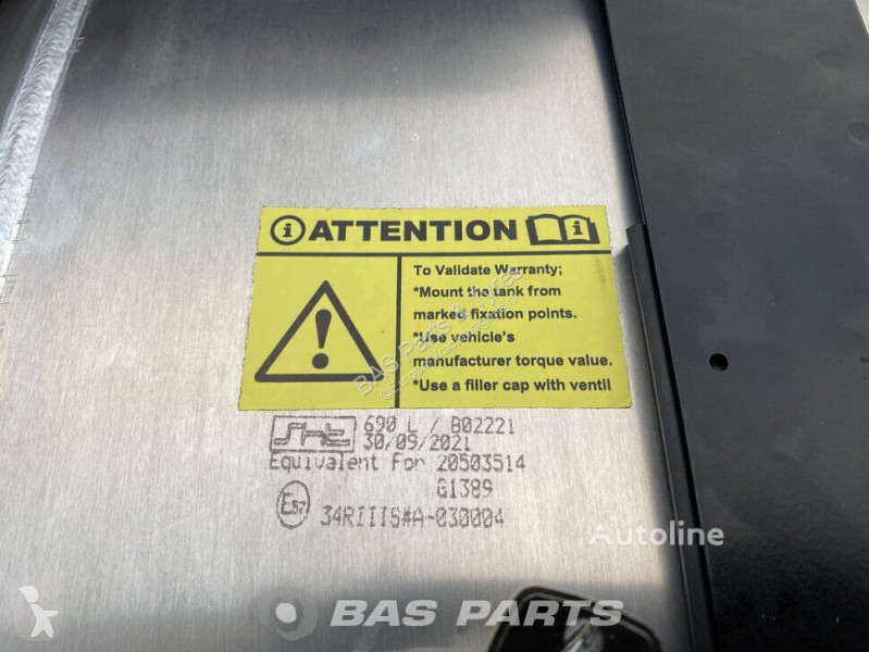 قطع غيار الآليات الثقيلة Volvo 690 Liter