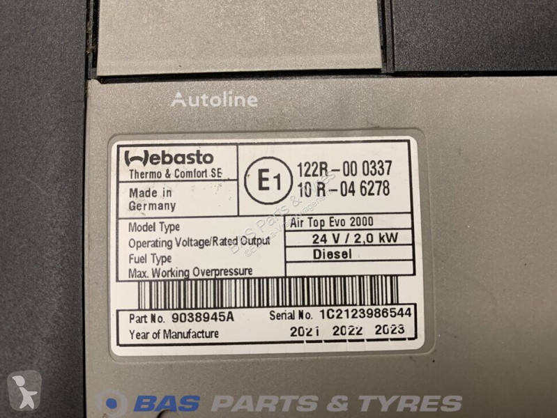 قطع غيار الآليات الثقيلة Webasto AirTop Evo...