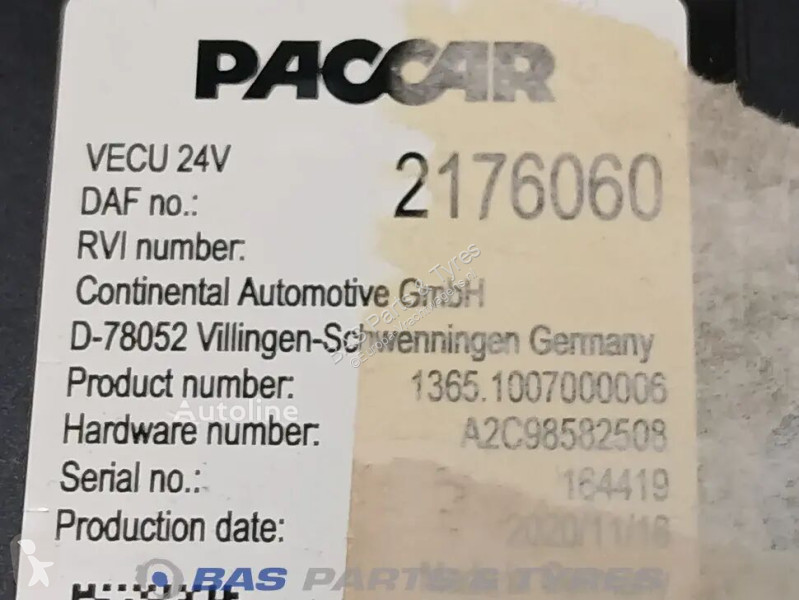 Запчасти для грузовика DAF VECU