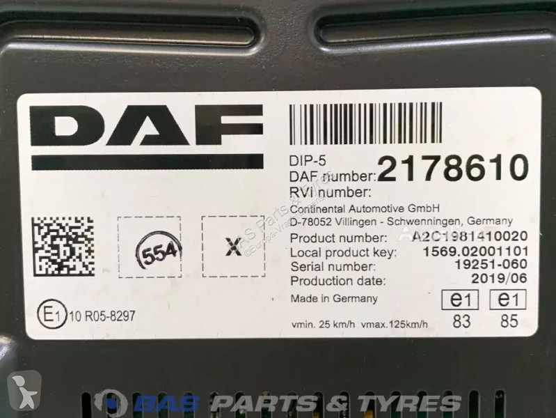 قطع غيار الآليات الثقيلة DAF