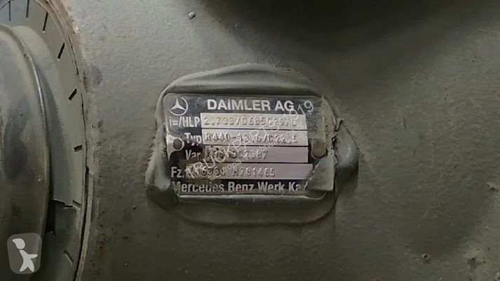 Vrachtwagenonderdelen Mercedes Axle & Steering...