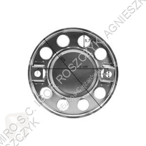 قطع غيار الآليات الثقيلة Iveco HUBCAP / WHEEL...