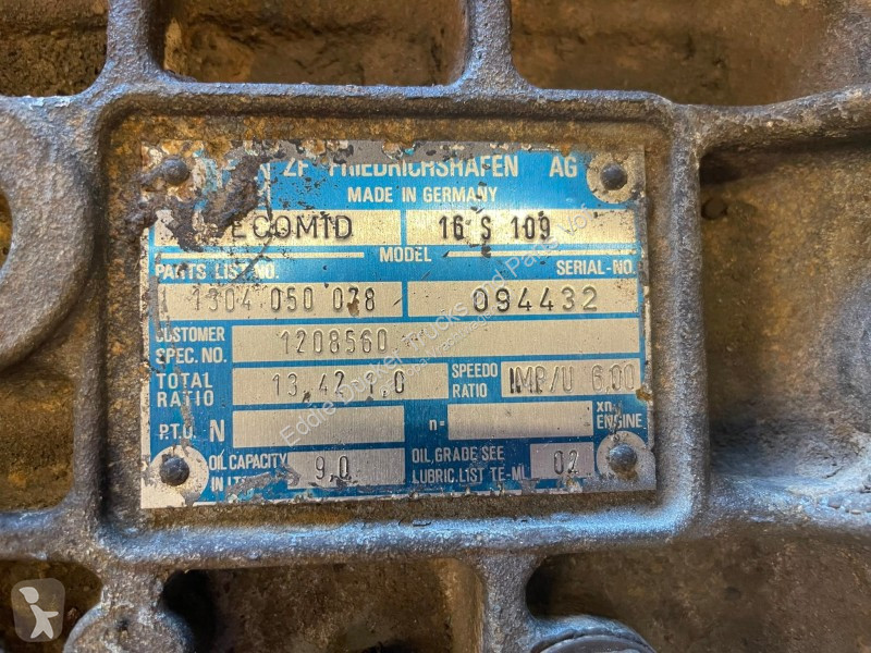 Náhradní díly pro kamiony DAF 1208560 ZF ECOMID...