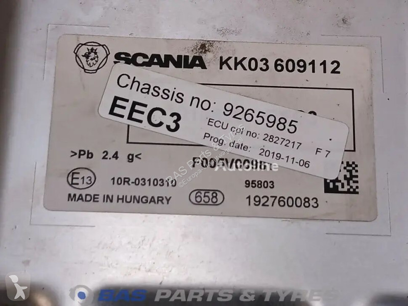 قطع غيار الآليات الثقيلة Scania EEC3