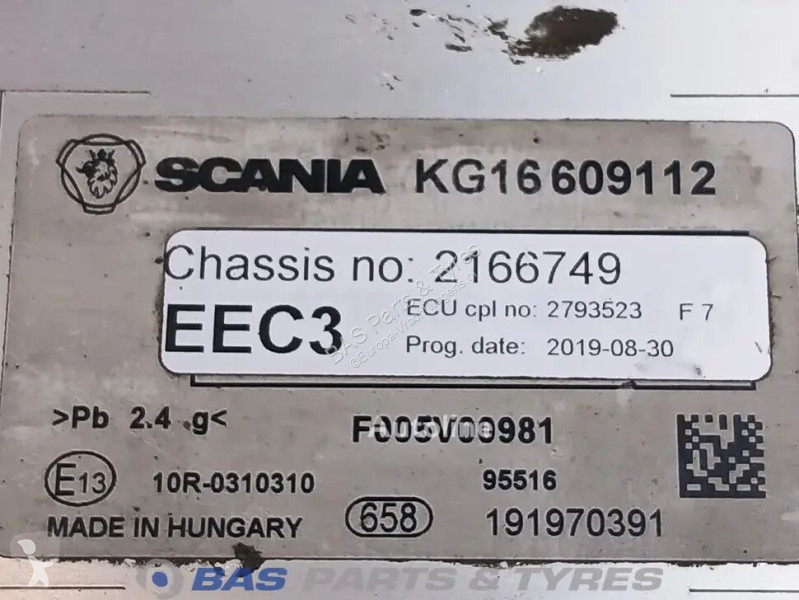 Części ciężarówki Scania EEC3