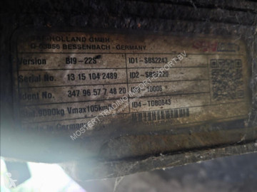 Transmission essieu SAF