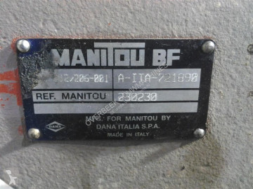 Spicer Dana 212/206-001 - Manitou MT 932.25 - Axle