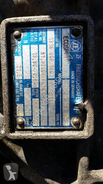 Repuestos para camiones ZF ecosplit 16S181IT