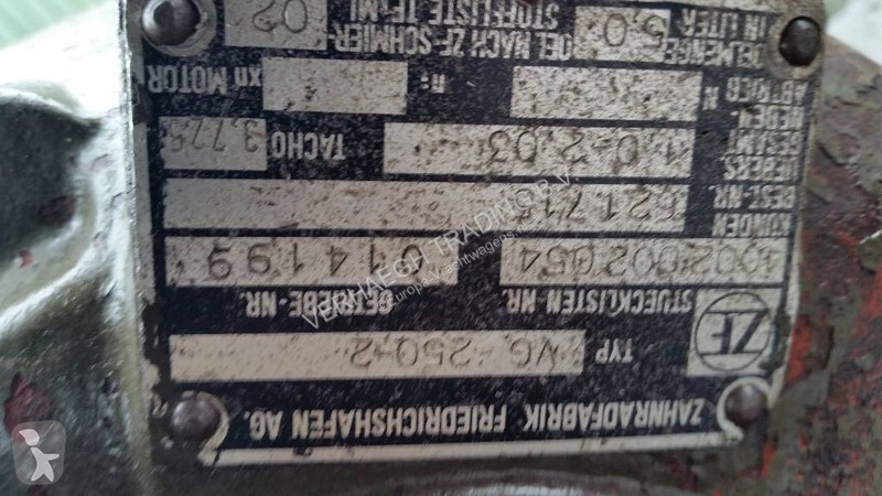 Reservdelar lastbilar ZF VG250-2