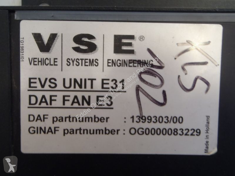 Vrachtwagenonderdelen DAF 1399303 VSE / EVS...