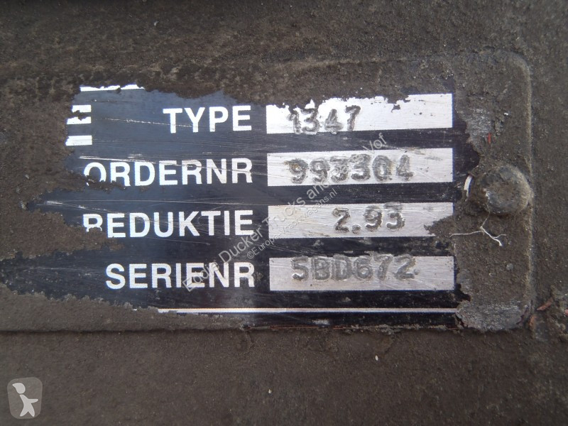 Náhradní díly pro kamiony DAF 1347 RATIO 2,93...