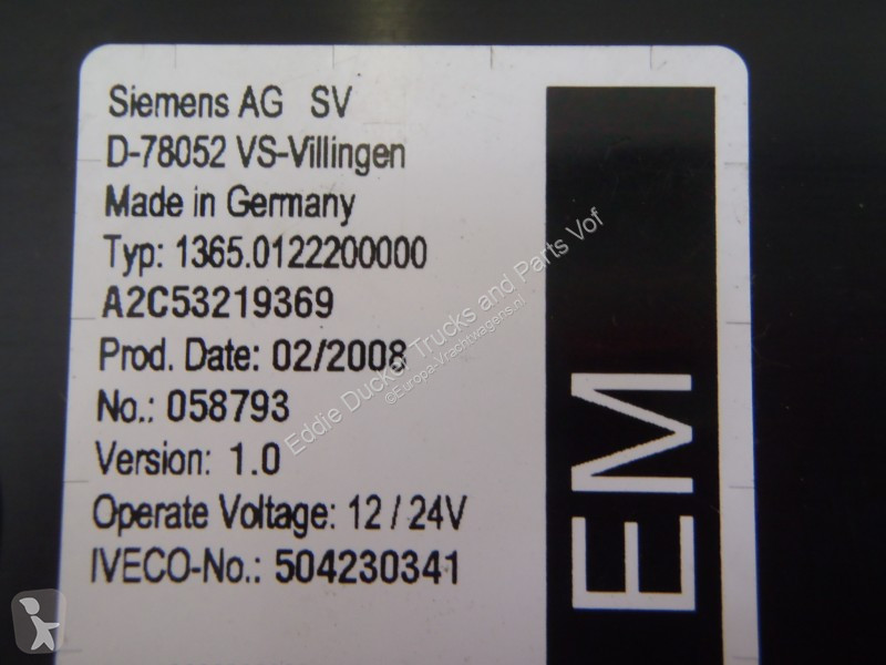 Reservdelar lastbilar Iveco 504230341 EM...
