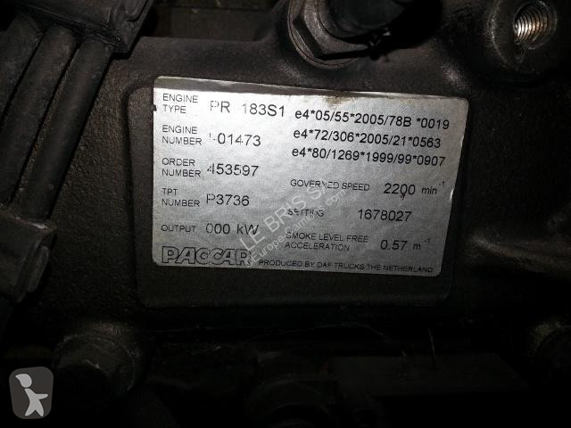 Reservedele til lastbil DAF MOTEUR DAF 250 PACAR
