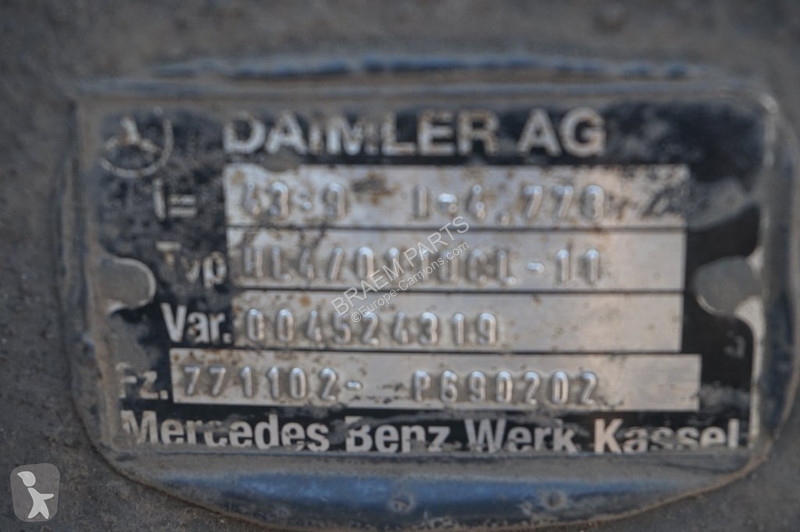 Reservdelar lastbilar Mercedes HL4/011D-11 43/9