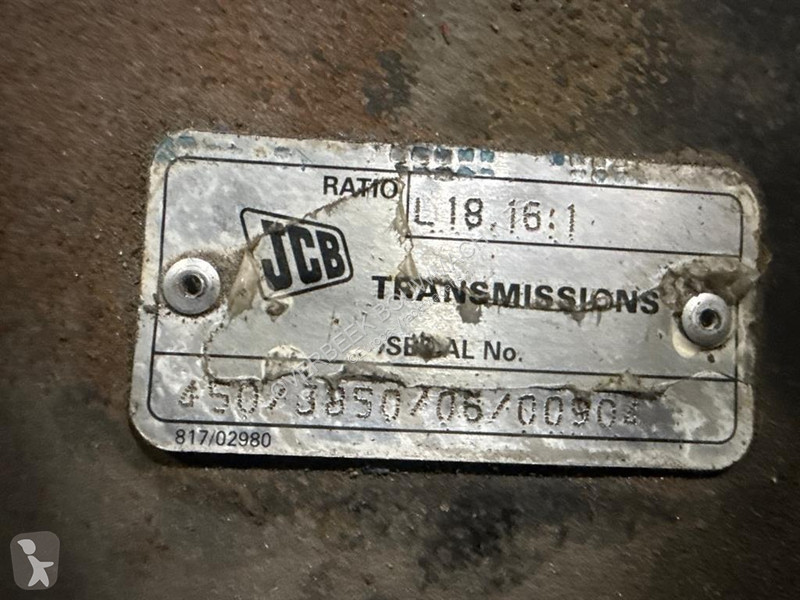 JCB 411 HT - Axle/Achse/As equipment spare parts
