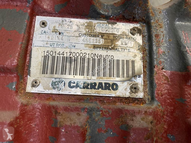 Náhradní díly stavba Carraro 28.25 - Axle...