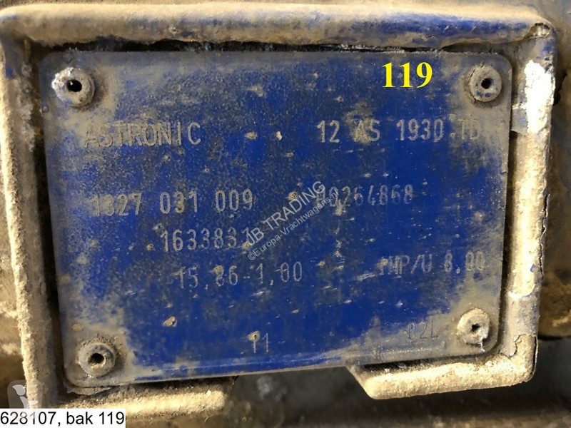 Náhradní díly pro kamiony ZF ASTRONIC, 12 AS...