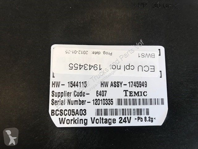 Pièces poids lourds Scania 2307755-2166970 ECU...