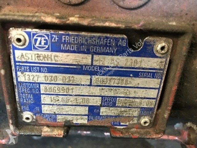 Reservdelar lastbilar Iveco 8869901 ZF 12AS2301...