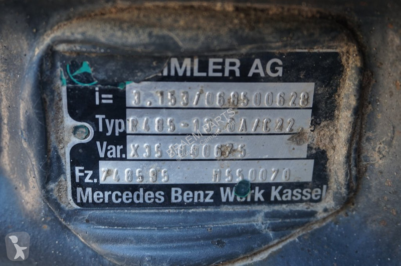 Reservdelar lastbilar Mercedes R485-13A/C22.5...