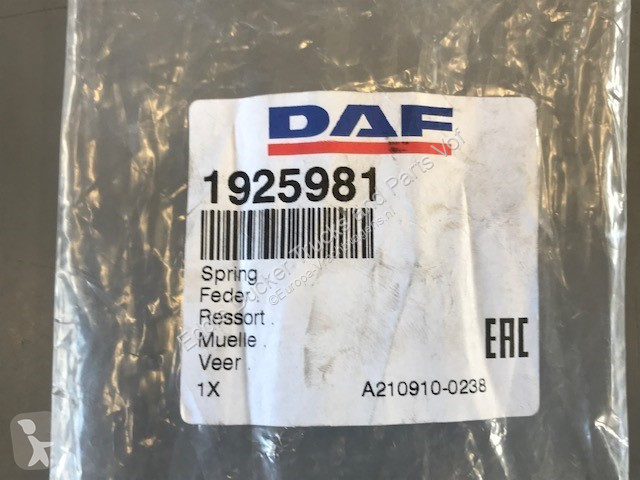 Vrachtwagenonderdelen DAF 1925981 GASVEER SET...