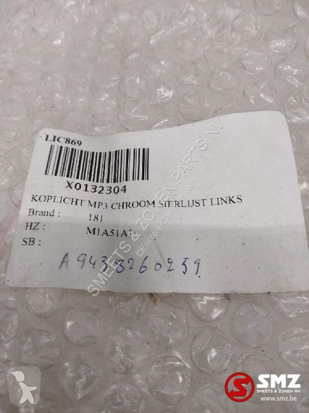 Vrachtwagenonderdelen Mercedes Occ chrome frame...