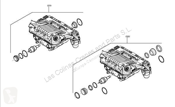 Reservdelar lastbilar DAF Moteur Despiece Motor...