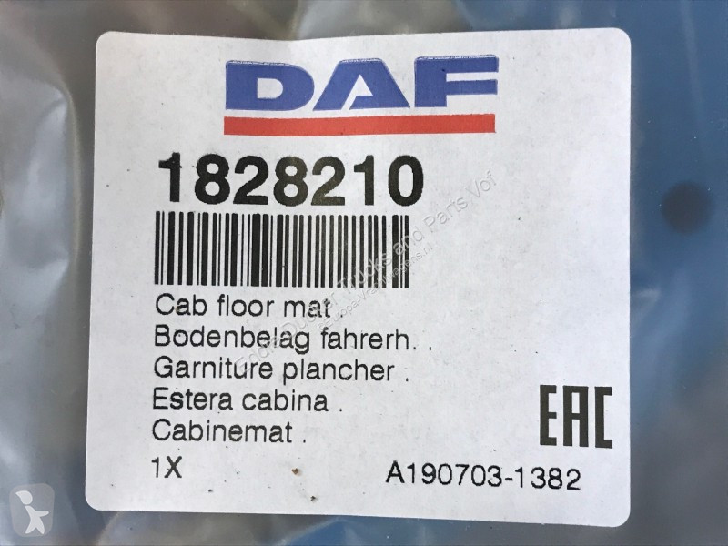 Reservdelar lastbilar DAF 1828210 CABINEMAT...