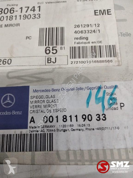 Náhradní díly pro kamiony Mercedes Spiegelglas...
