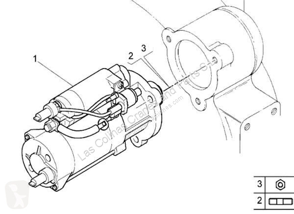 Náhradní díly pro kamiony Renault Moteur Motor...